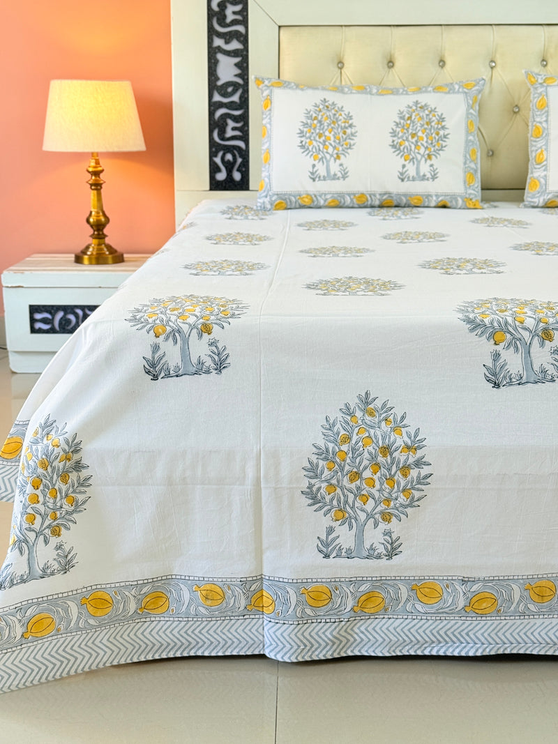 Golden Hour - Hand Blocked Sheet