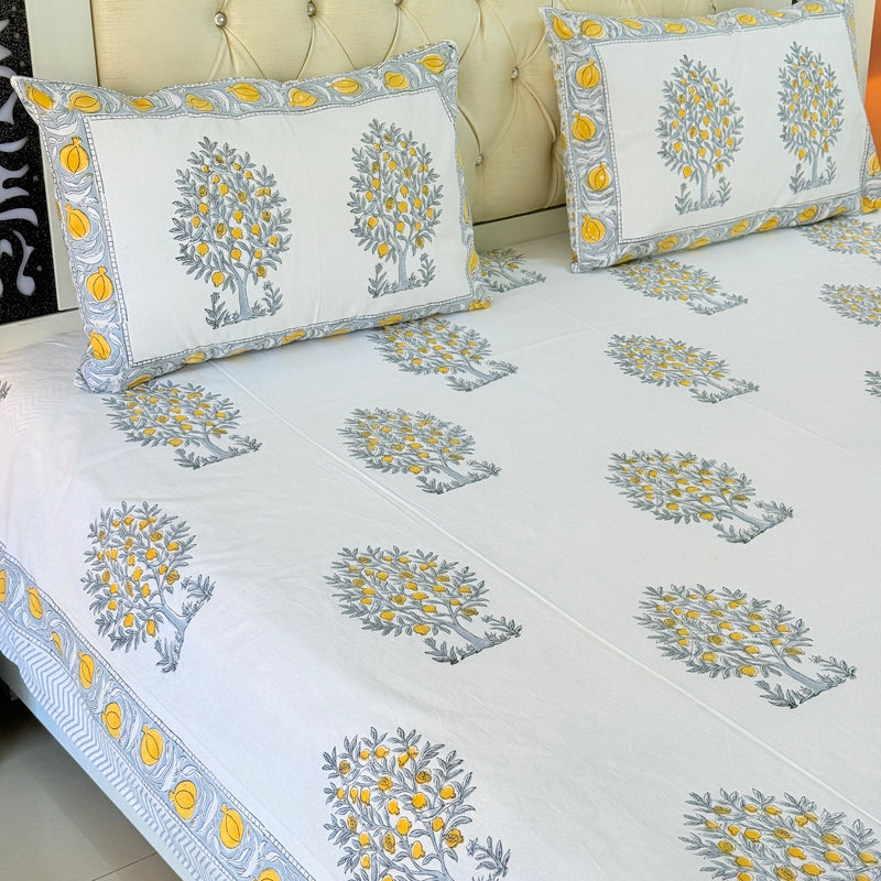 Golden Hour - Hand Blocked Sheet