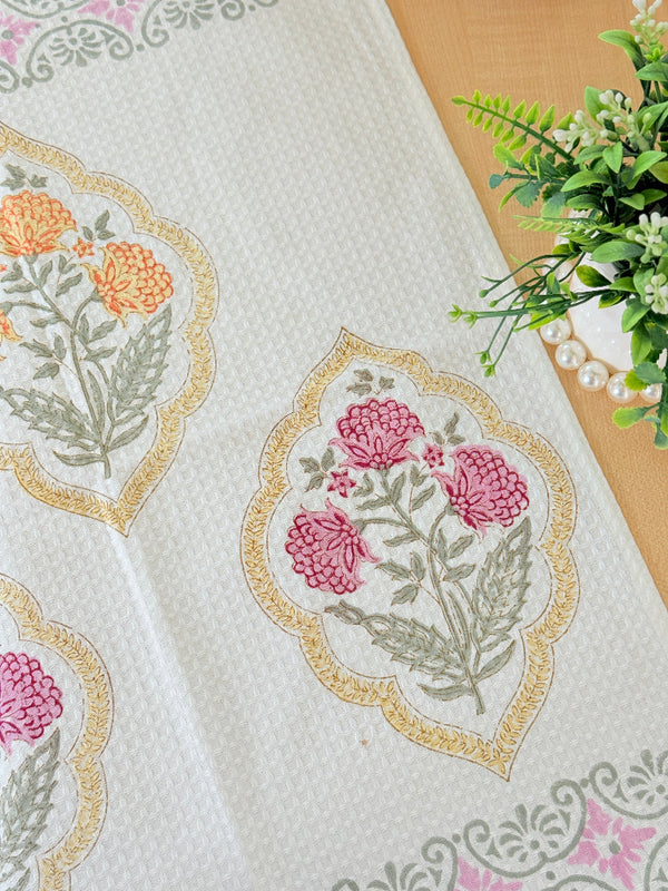 Artistic Beauty - Hand Blocked Hand Towel