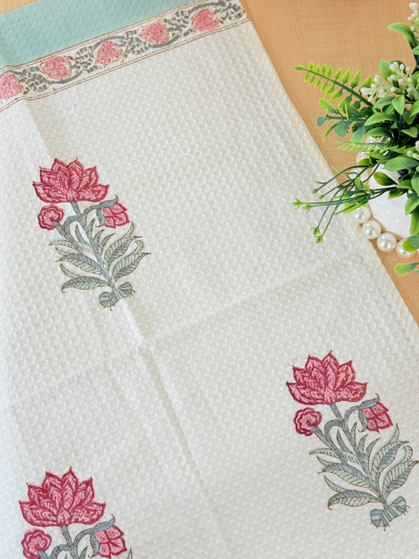 Forever Love Hand Blocked Hand Towel