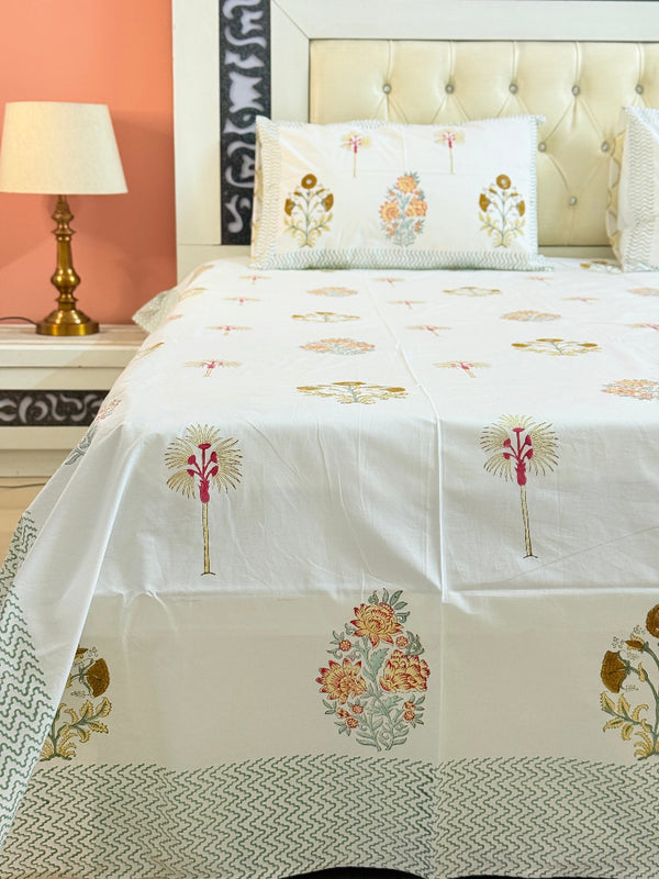 Timeless Elegance Hand Blocked Sheet
