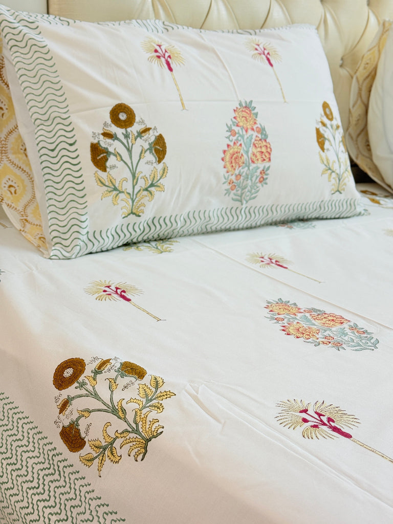 Timeless Elegance Hand Blocked Sheet