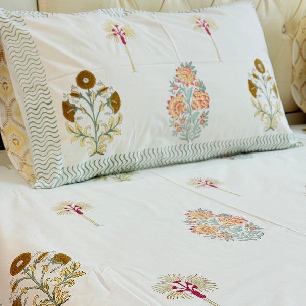 Timeless Elegance Hand Blocked Sheet