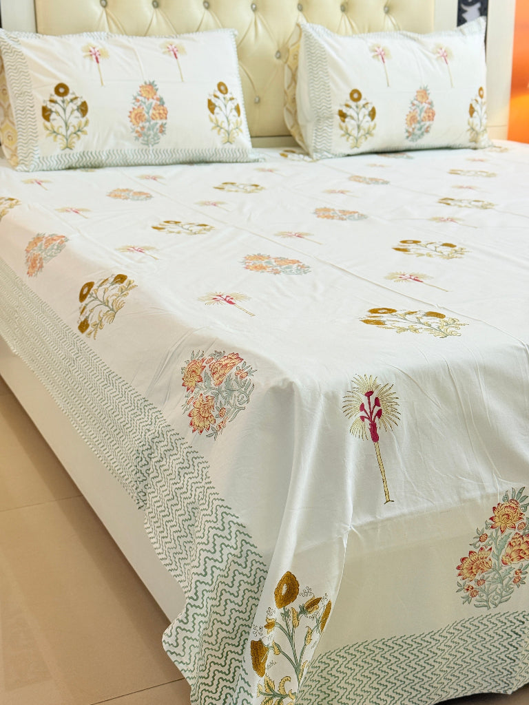 Timeless Elegance Hand Blocked Sheet