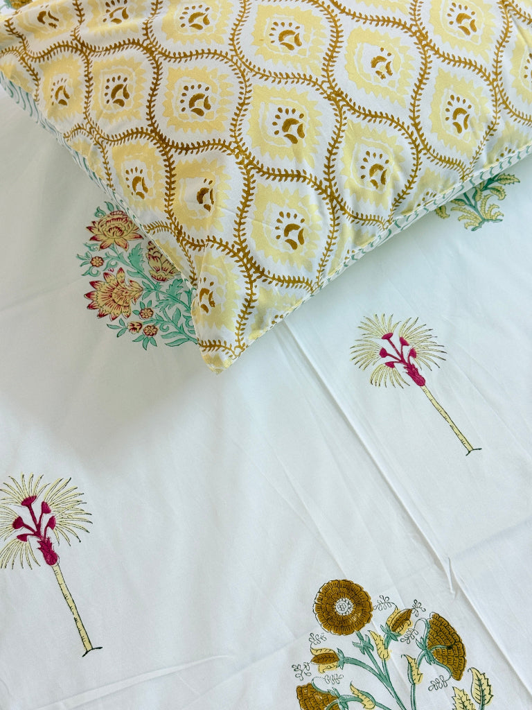 Timeless Elegance Hand Blocked Sheet