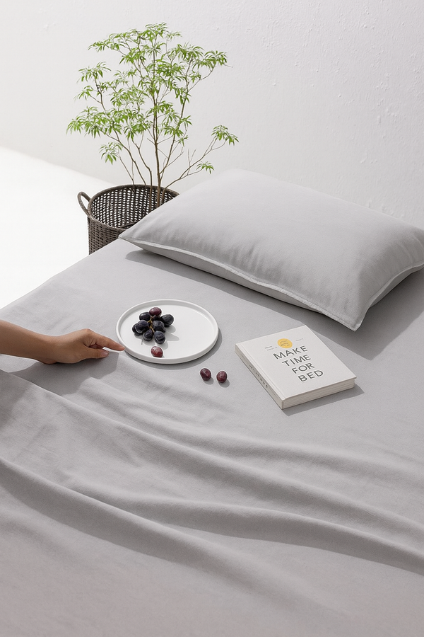 Moonlit Solid Bedsheet