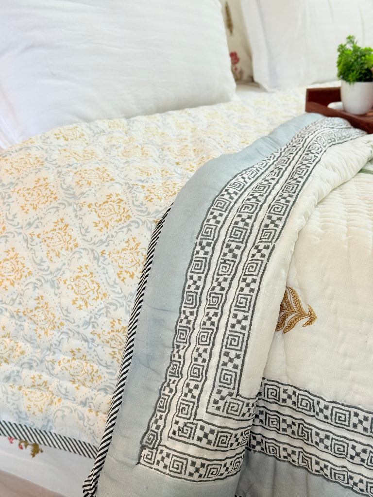 The Royals - Double Hand-blocked Quilt