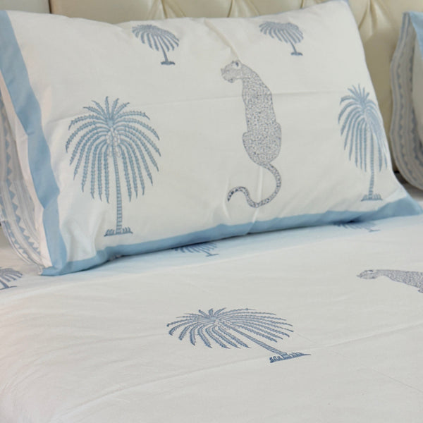 Palm Royale Hand Blocked Sheet
