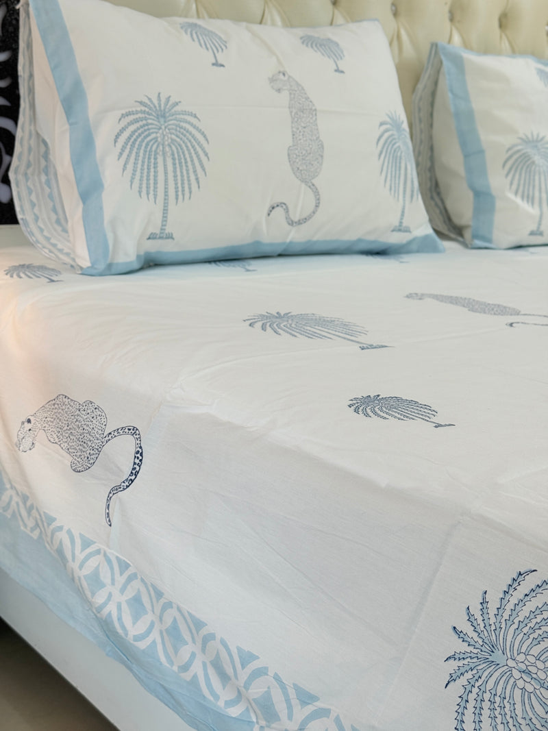 Palm Royale Hand Blocked Sheet