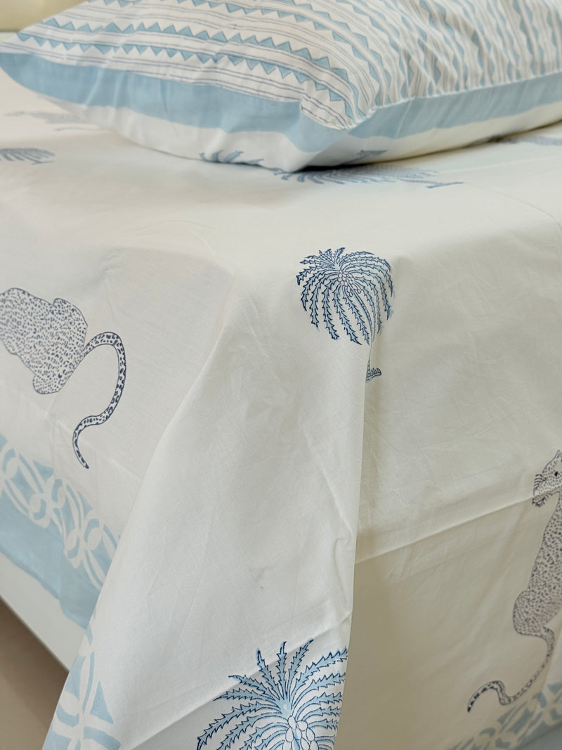 Palm Royale Hand Blocked Sheet