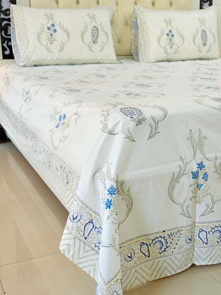 Blocked Elegance Hand Blocked Sheet