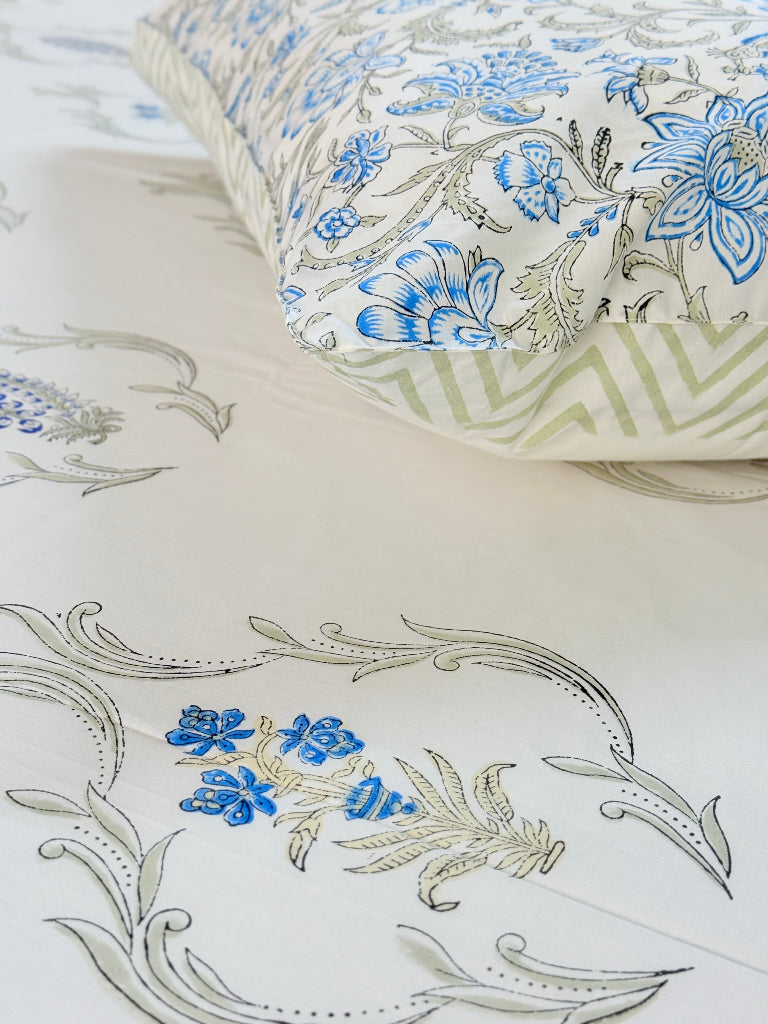 Blocked Elegance Hand Blocked Sheet