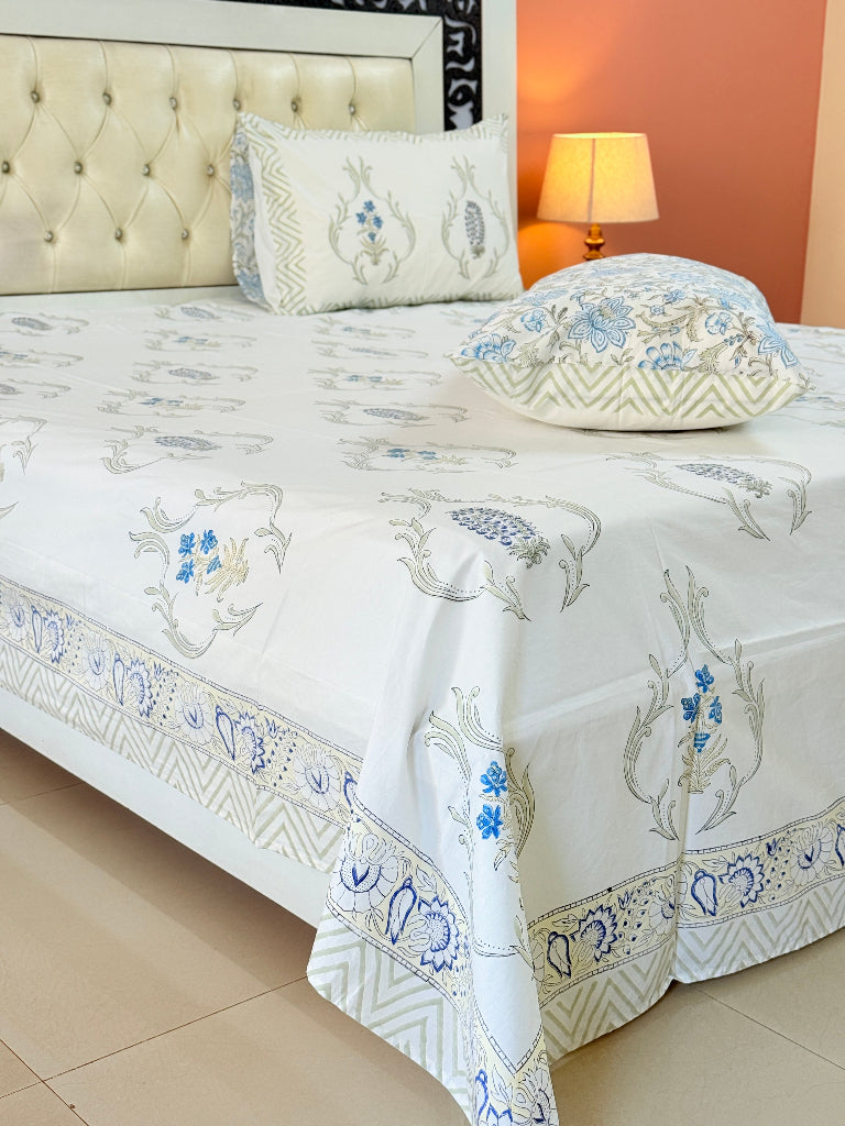 Blocked Elegance Hand Blocked Sheet