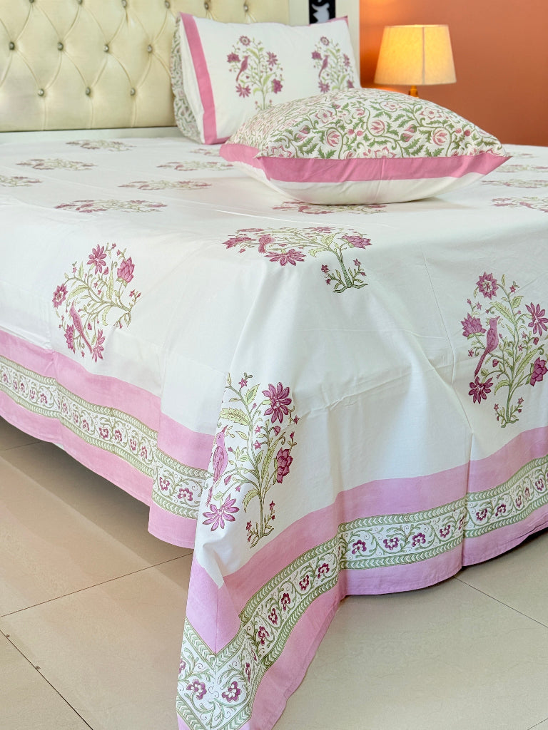 Wings of Serenity Hand Blocked Sheet