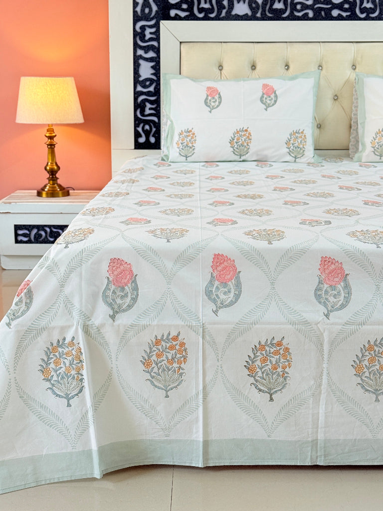 Night's Calm Hand Blocked Sheet