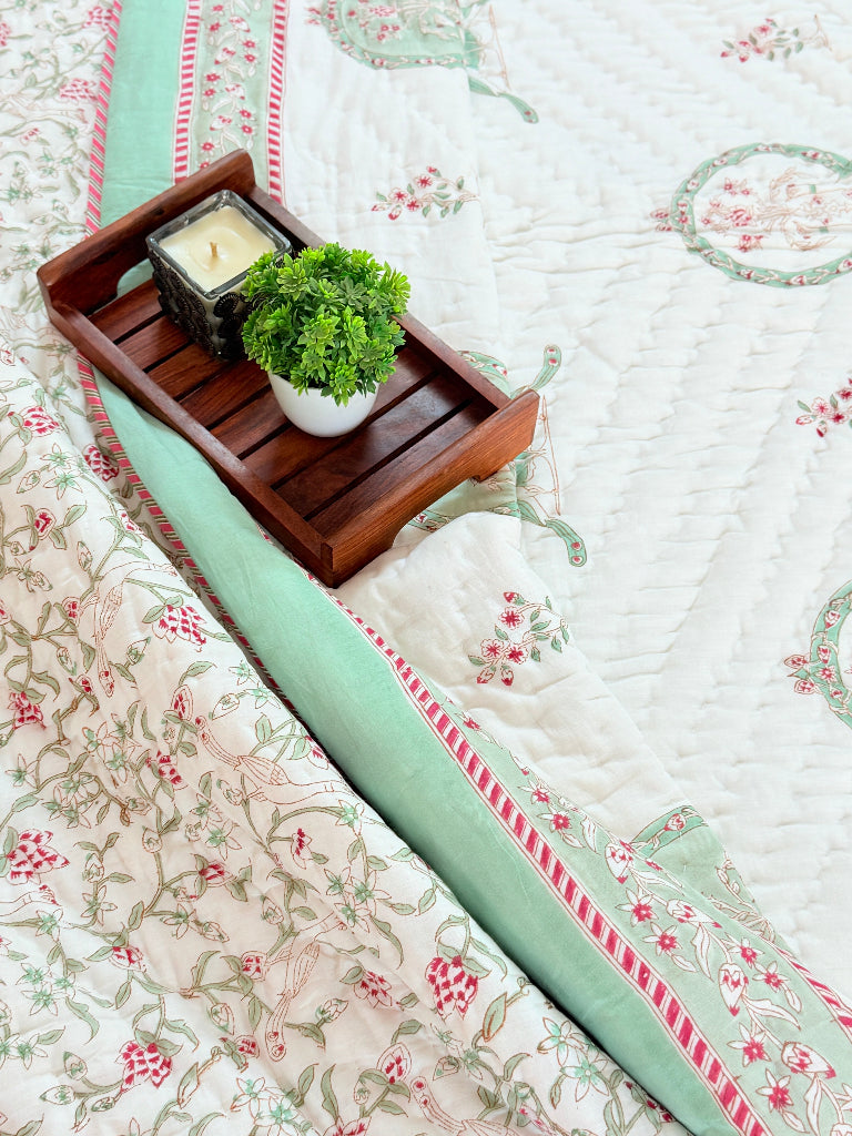 Morbagh Double Hand Blocked Quilt (The Master's Edit)