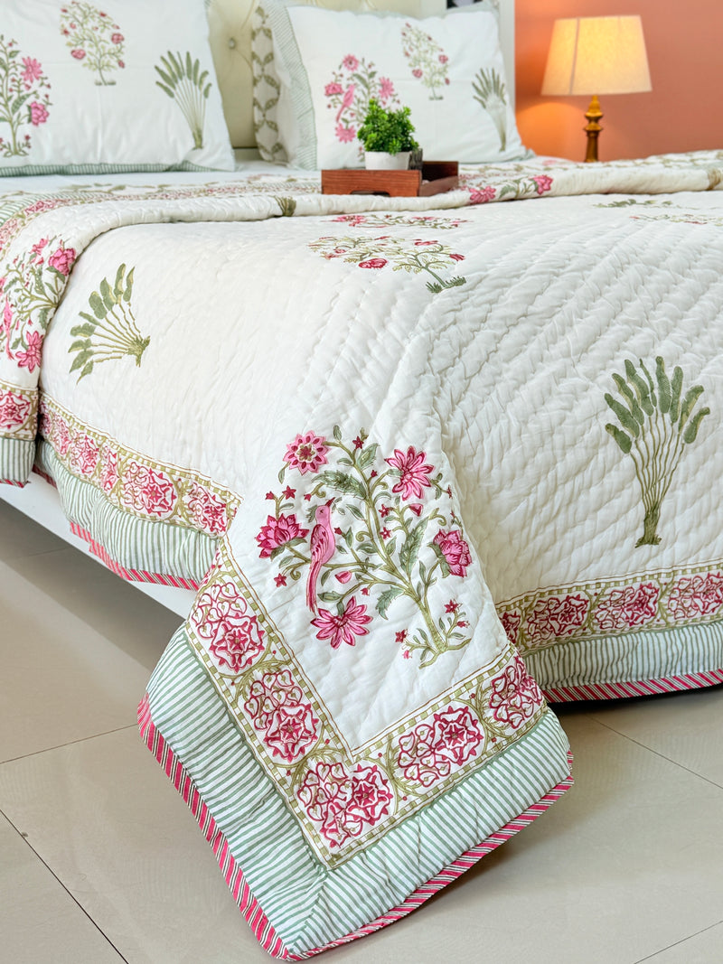 Vanika Hand Double Blocked Quilt