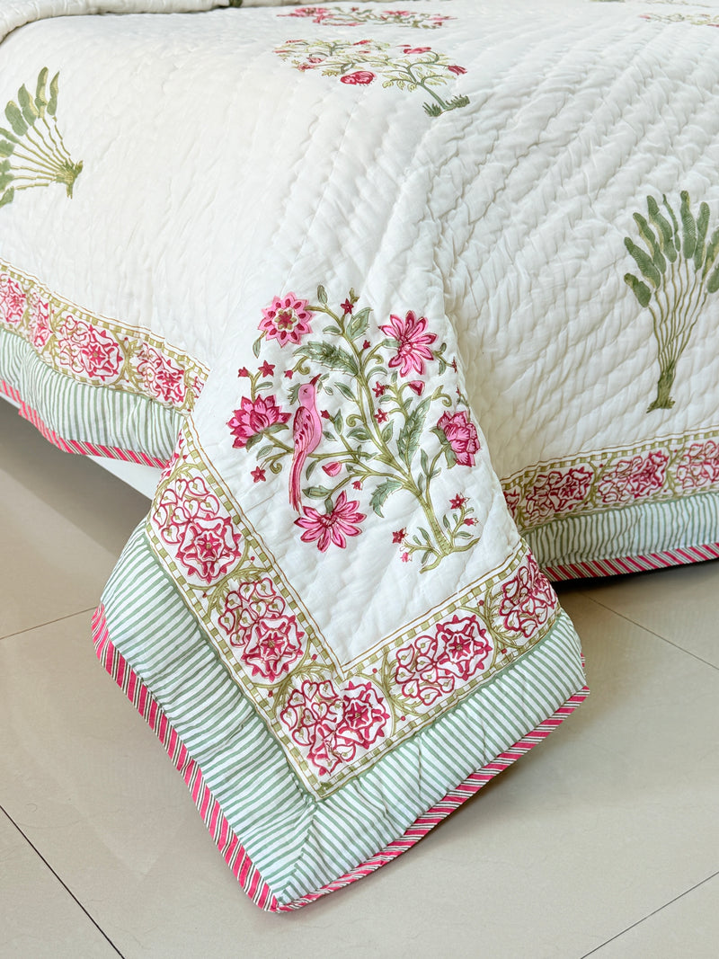 Vanika Hand Double Blocked Quilt