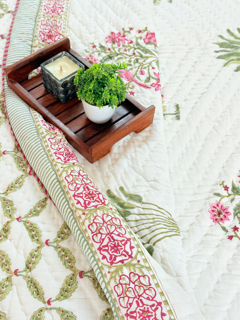 Vanika Hand Double Blocked Quilt