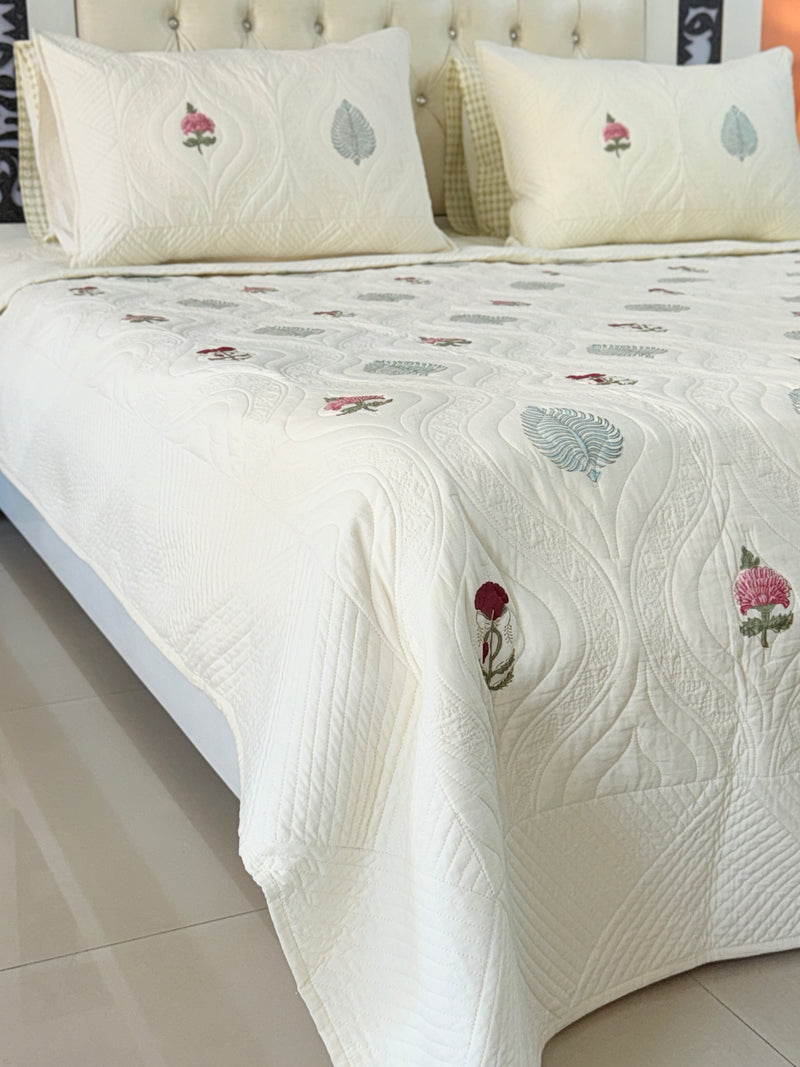 Elite Comfort - Hand Blocked Quilted Bedcover