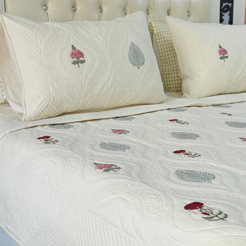 Elite Comfort - Hand Blocked Quilted Bedcover