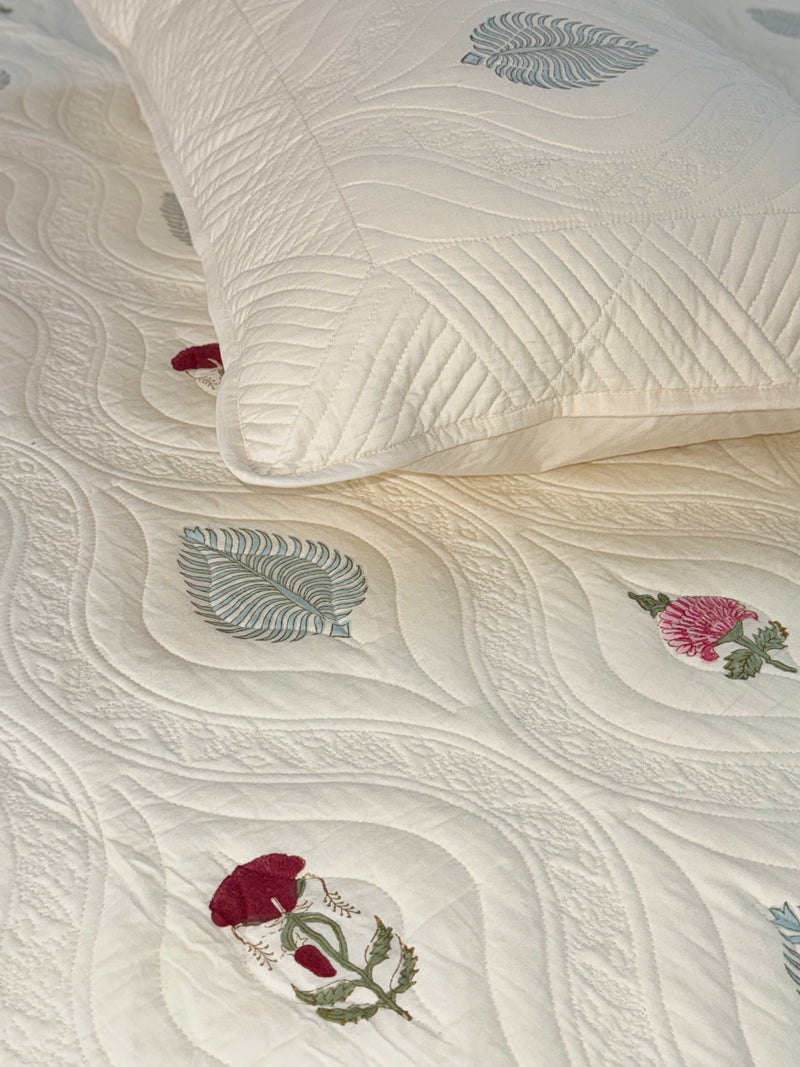 Elite Comfort - Hand Blocked Quilted Bedcover