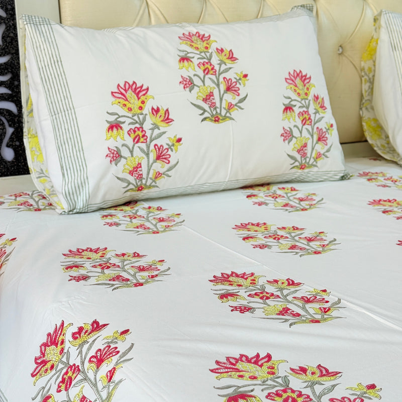 Bagh-e-Charm Hand Blocked Sheet