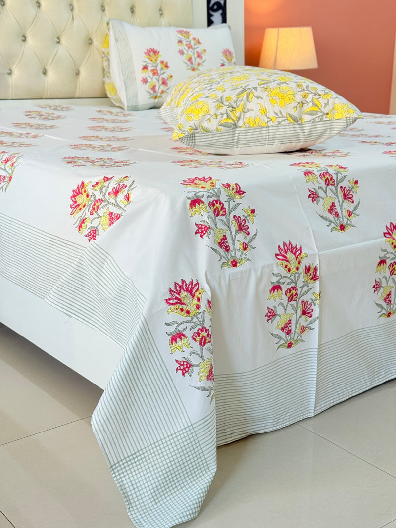 Bagh-e-Charm Hand Blocked Sheet