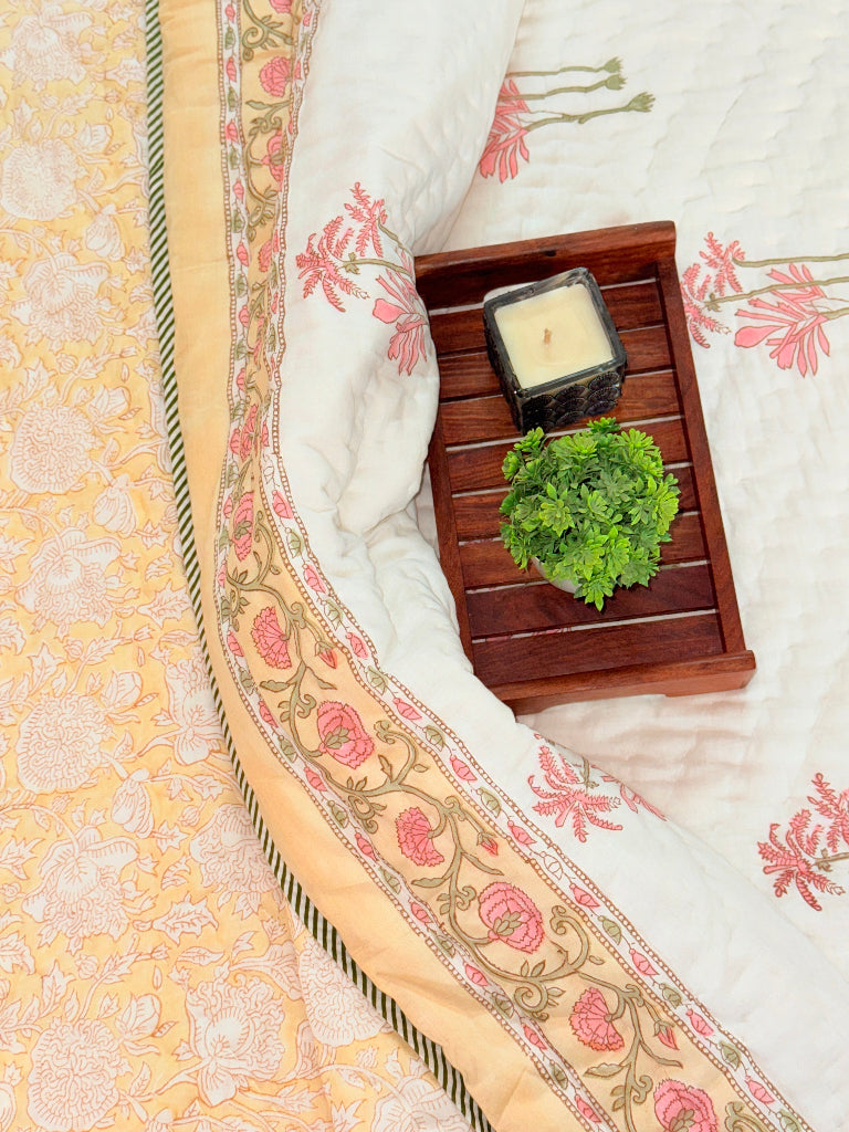 Irresistible Beauty - Double Hand Blocked Quilt (The Master's Edit)