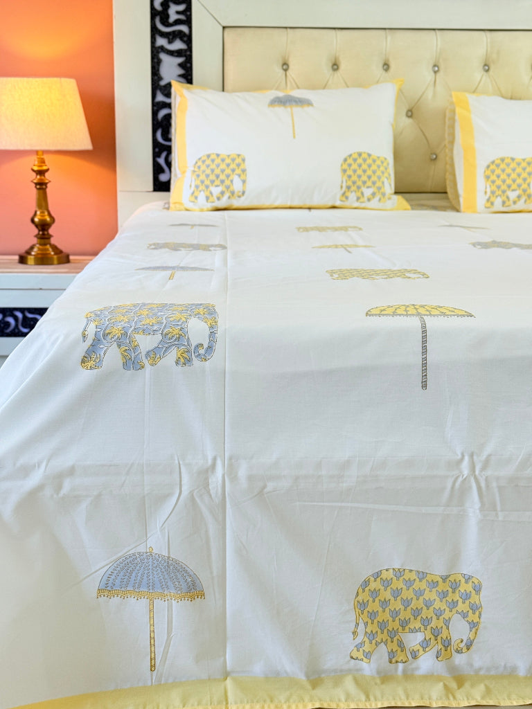 Royal Affair - Hand Blocked Sheet