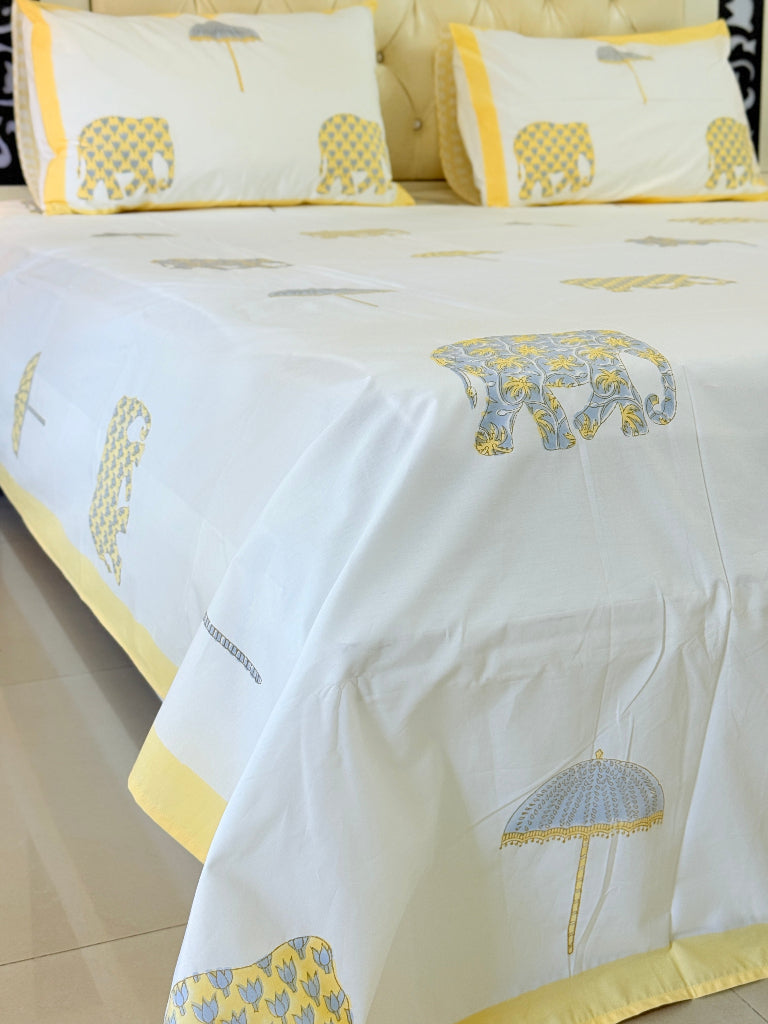 Royal Affair - Hand Blocked Sheet