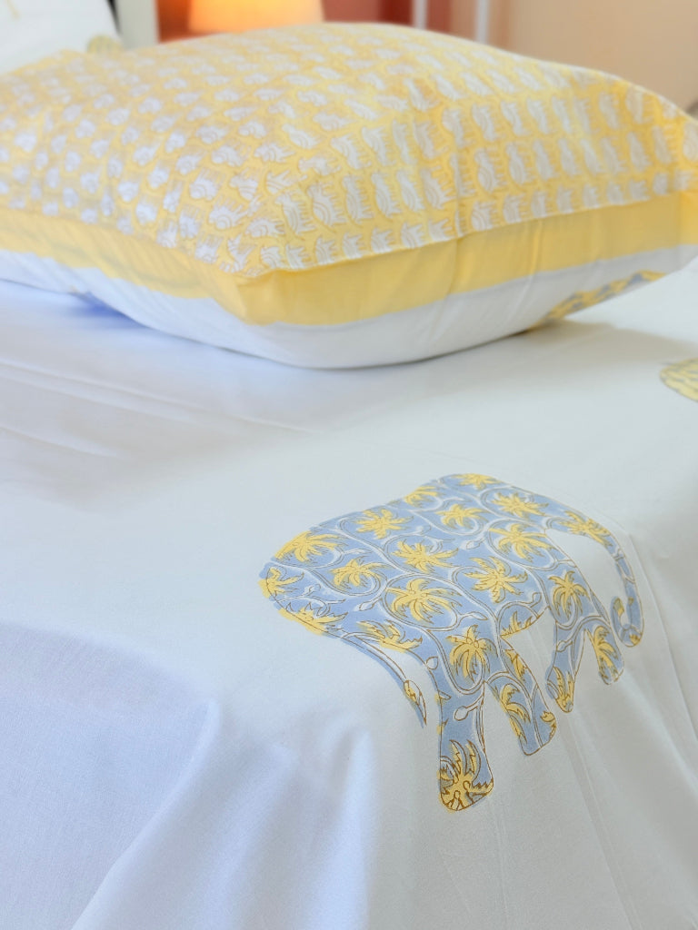 Royal Affair - Hand Blocked Sheet