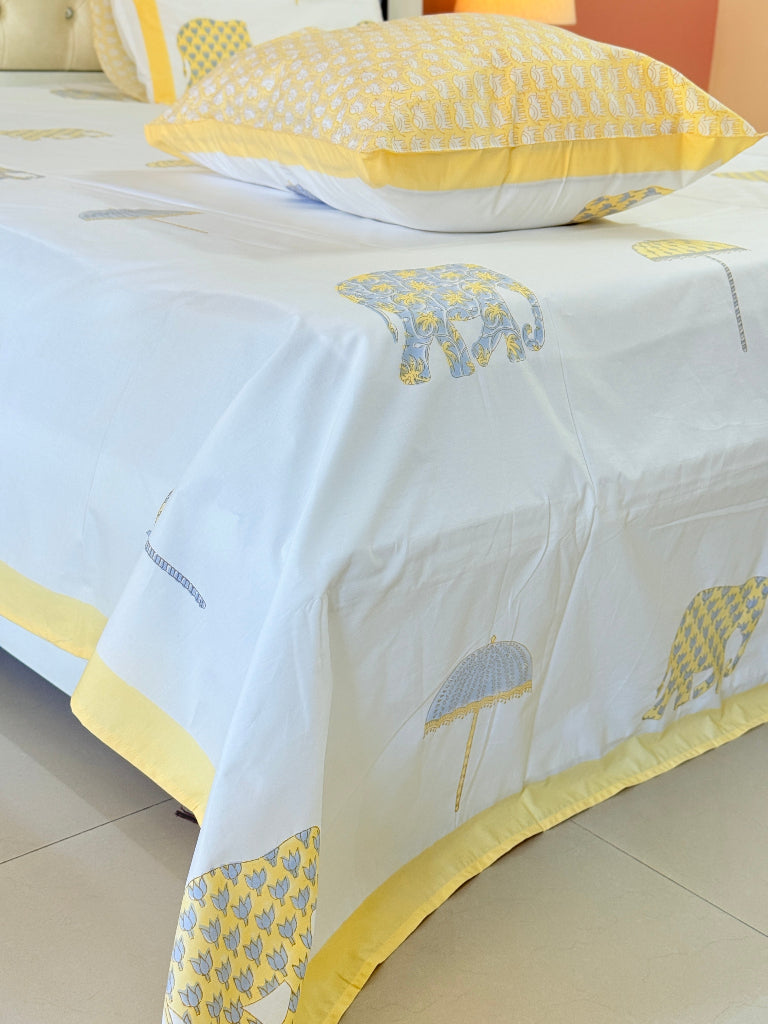 Royal Affair - Hand Blocked Sheet