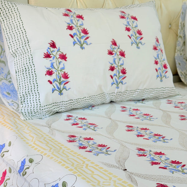 Bagh-e-Noor Hand Blocked Sheet