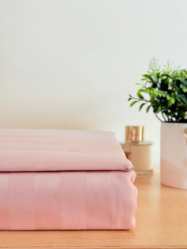 Love for Pink Solid Bedsheet