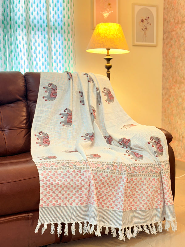 The Royal One - Hand Blocked Throw