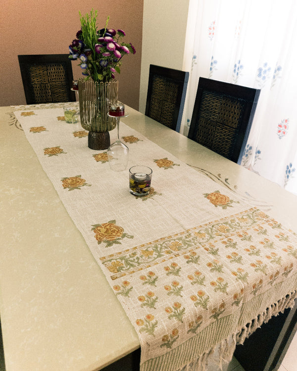 Yellow Roses - Table Runner