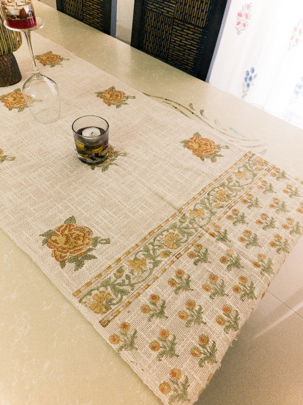 Yellow Roses - Table Runner