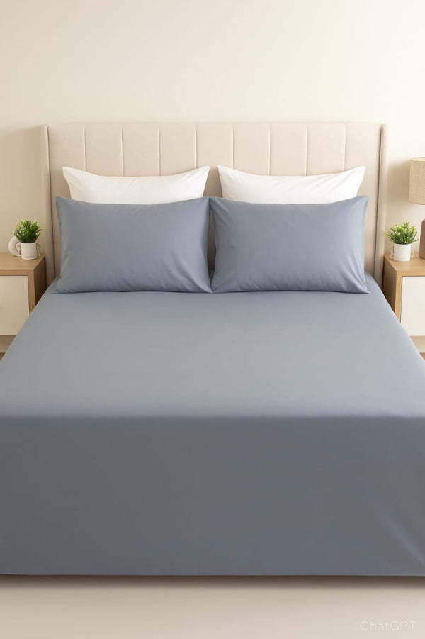 Pure Luxe Solid Bedsheet