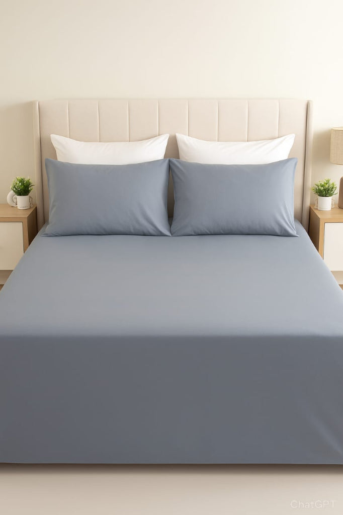 Pure Luxe Solid Bedsheet