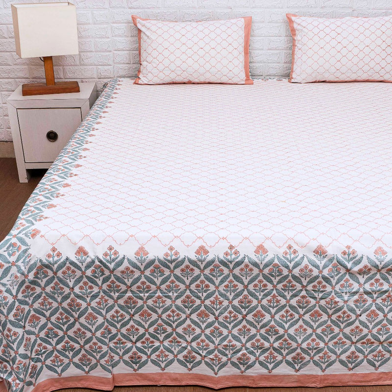 handcrafted bedding set with quilt