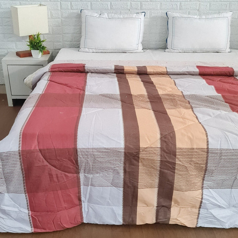 Striped Pattern Double Comforter