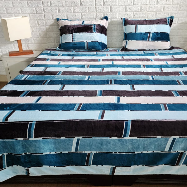 Wall Pattern Warm Bedsheet