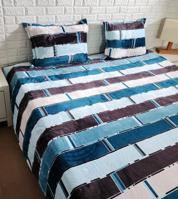 Wall Pattern Warm Bedsheet