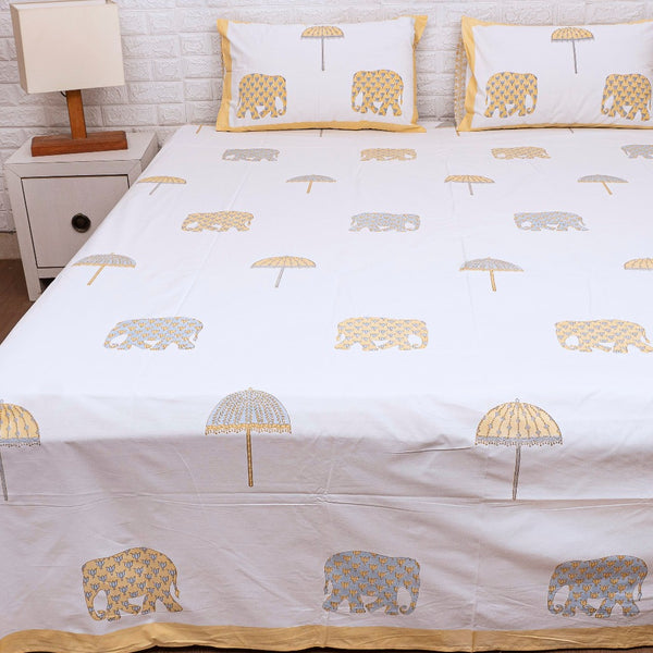 Royal Affair - Hand Blocked Sheet