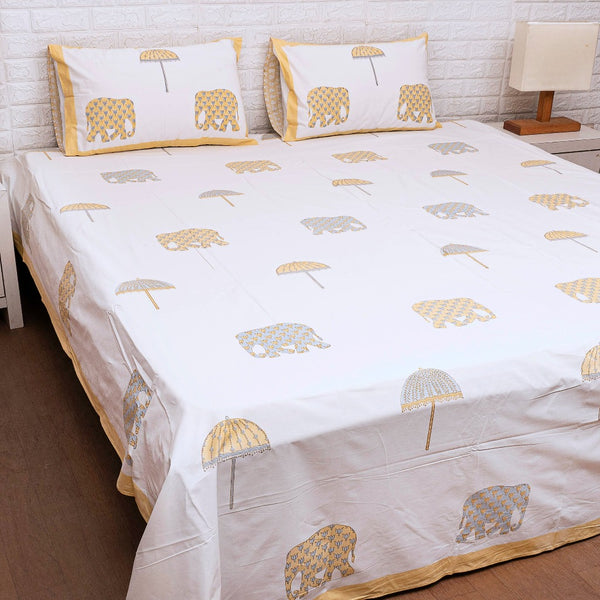 Royal Affair - Hand Blocked Sheet