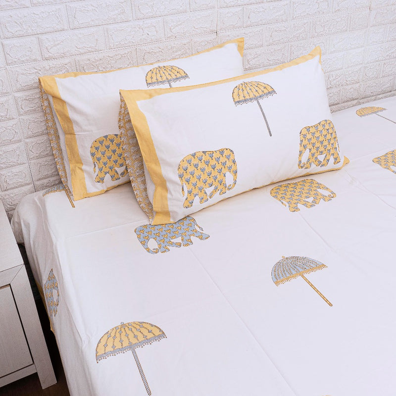 Royal Affair - Hand Blocked Sheet