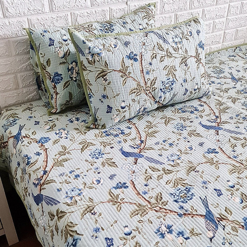 Nature's Aura Quilted Bedcover