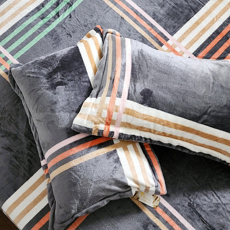 Check Pattern Warm Bedsheet