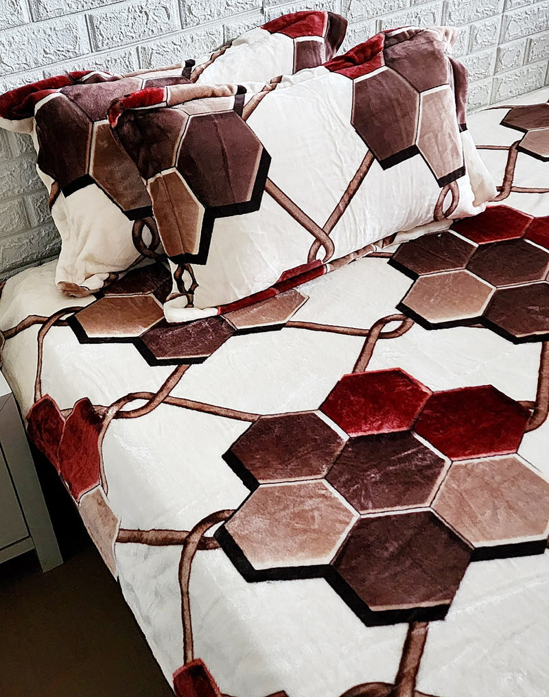 Molecules Palette Warm Duvet Cover Bedding Set
